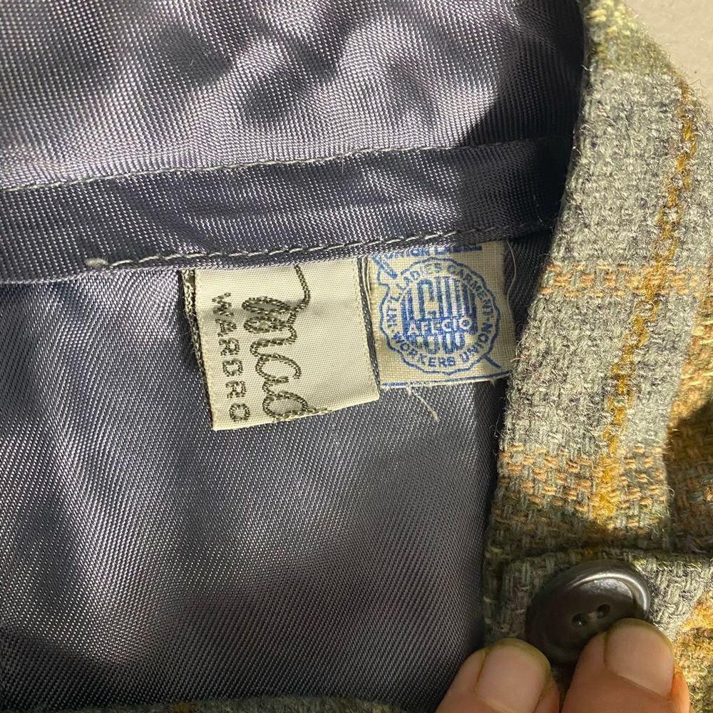 Vintage 1950’s Madison Wardrobe Makers Wool Pencil Skirt size S - Picture 10 of 12